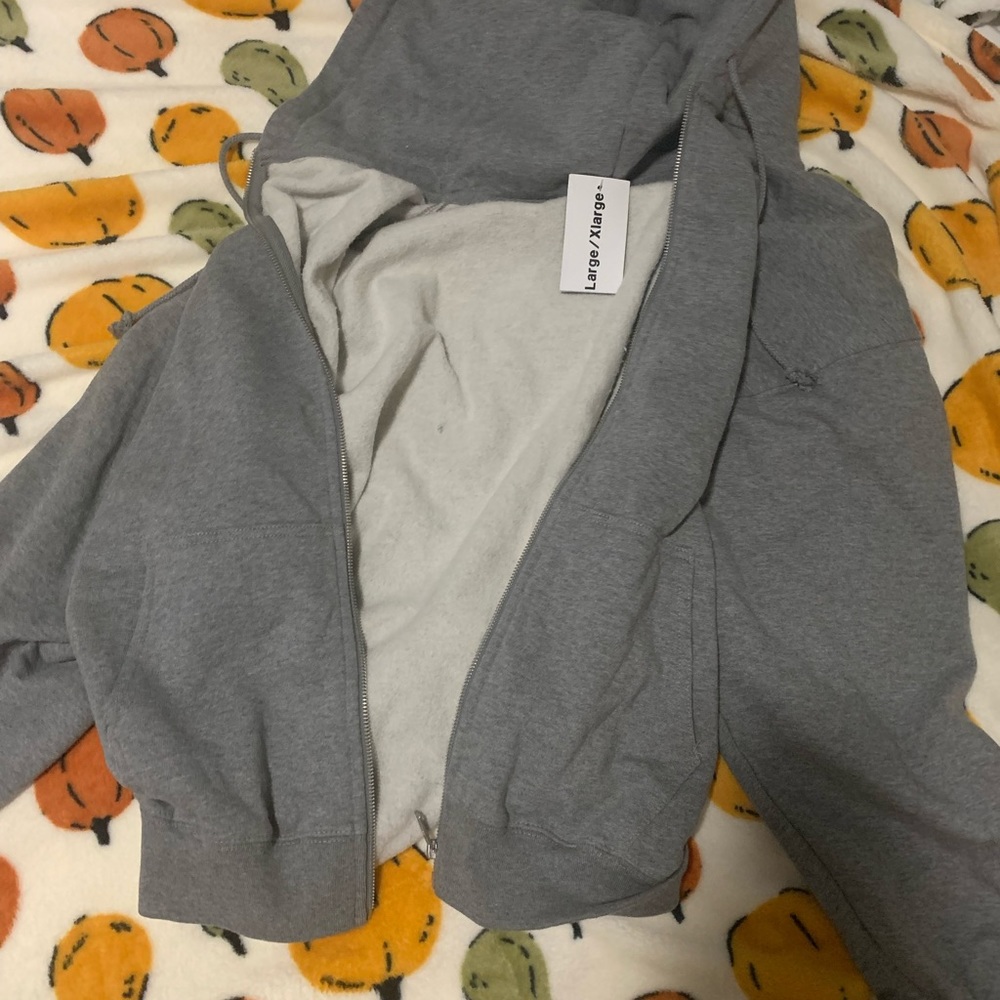 From Brandy melville, grey hoodie large/X large